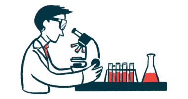 small blood vesicles | FAP News Today | illustration of researcher using microscope in lab