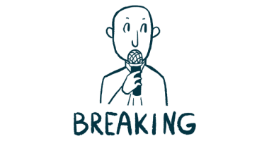 NTLA-2001 gene-editing therapy | FAP News Today | Illustration of speaker with microphone breaking news