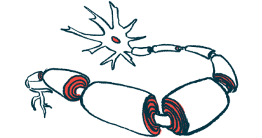 Val30Met carriers/FAP News Today/illustration of neurons with damaged myelin