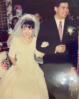 hattr amyloidosis | FAP News Today | An older photo of Jaime and Aubrey's wedding day. 