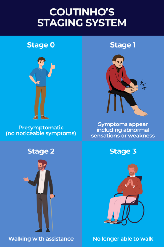 Stages of FAP infographic