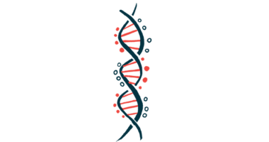 An illustration shows a DNA strand.